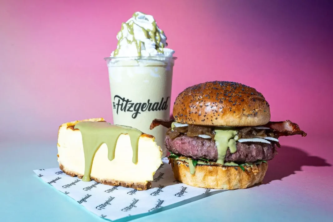 The Fitzgerald Burger lanza una selección de productos con sabor a pistacho