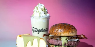 The Fitzgerald Burger lanza una selección de productos con sabor a pistacho The Fitzgerald Burger lanza una selección de productos con sabor a pistacho