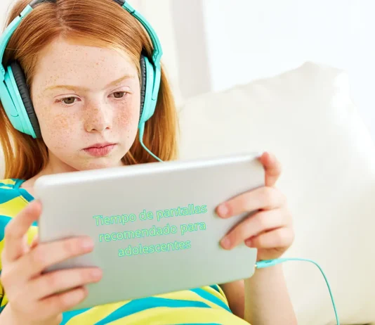 Cuánto tiempo en pantalla es recomendable para adolescentes