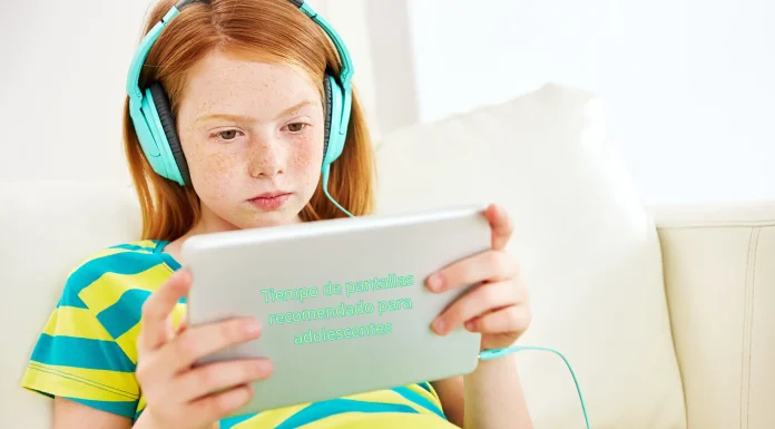 Cuánto tiempo en pantalla es recomendable para adolescentes